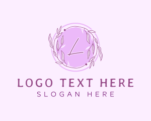 Elegant - Spa Leaf Decoration logo design