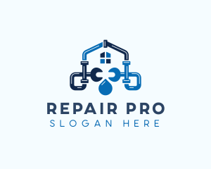 Pipe Plumbing Repair  logo design