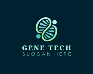 Dna - Science Biotech DNA logo design