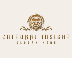 Polynesian Tribal Tattoo logo design