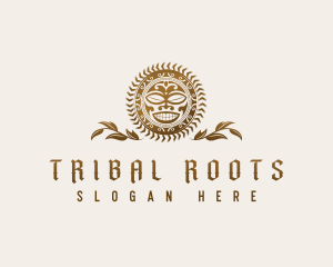 Polynesian Tribal Tattoo logo design