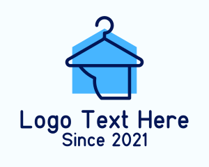 Home Service - Laundry Hanger Shop logo design