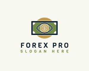 Forex - Coin Bill Money logo design