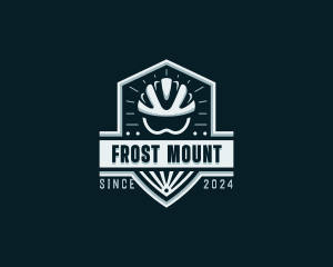 Sports Cyclist Helmet logo design