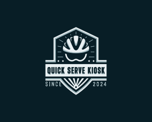 Sports Cyclist Helmet logo design