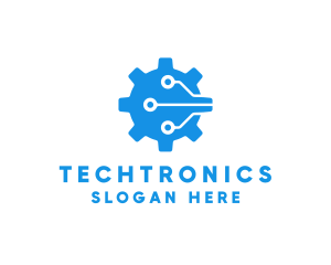 Electronics - Electronic Circuit Gear logo design