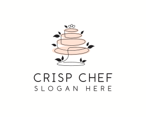 Cake Baking Cafe logo design