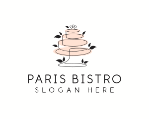 Cake Baking Cafe logo design