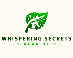 Organic Housekeeping Clean logo design