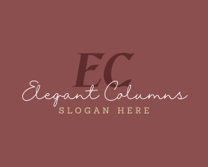 Elegant Feminine Boutique logo design