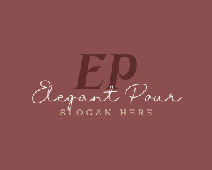 Elegant Feminine Boutique logo design