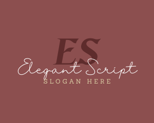 Elegant Feminine Boutique logo design