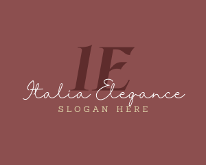 Elegant Feminine Boutique logo design