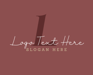 Elegant Feminine Boutique Logo