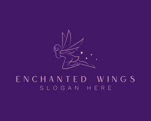 Fairy - Fairy Wing Beauty logo design