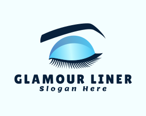 Eyeliner - Eyeliner Makeup Artist logo design