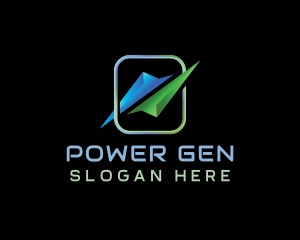 Generator - Energy Power Lightning logo design