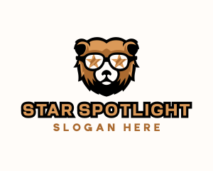 Bear Star Sunglasses logo design