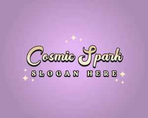 Cosmic Retro Beauty logo design