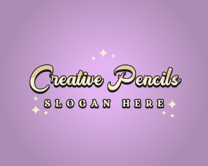 Cosmic Retro Beauty logo design