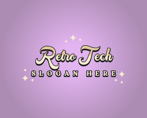 Cosmic Retro Beauty logo design