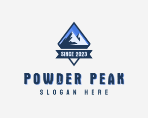 Adventure Mountain Peak  logo design