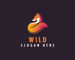 Wild Fox Jackal Coyote logo design