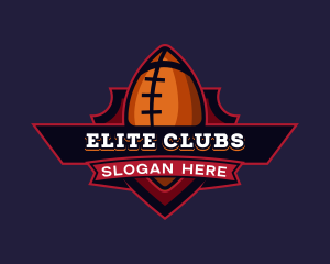 Clubs - American Football Sports Team logo design