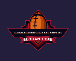 Tournament - American Football Sports Team logo design