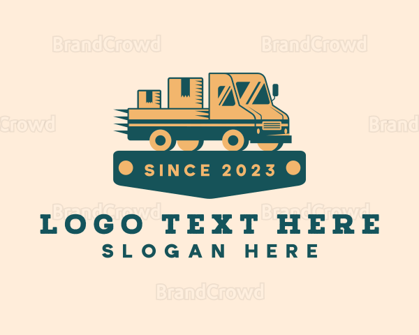 Delivery Truck Package Logo