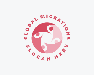 Global Human Marketing logo design