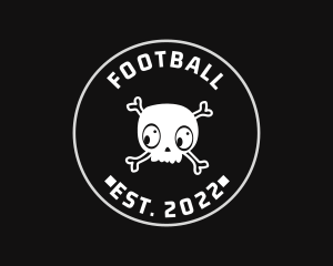 Esports - Halloween Skull Seal logo design