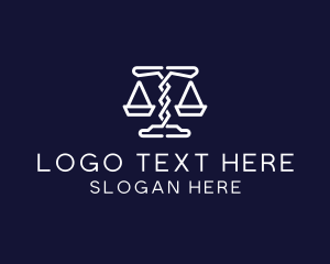 Law Firm Scales Logo