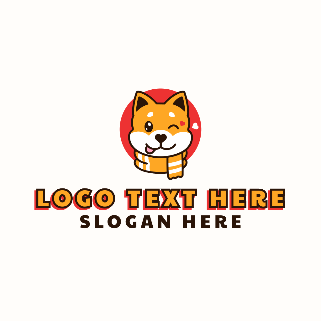 Shiba Inu Dog Logo | BrandCrowd Logo Maker