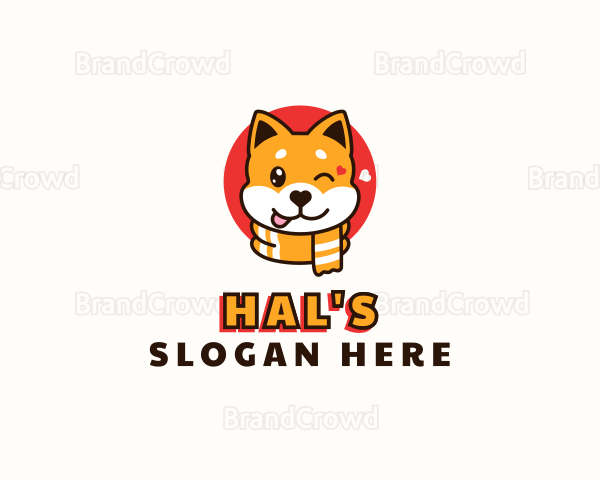 Shiba Inu Dog Logo