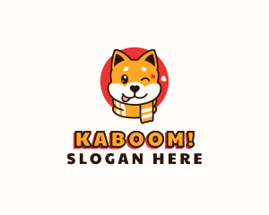 Mascot - Shiba Inu Dog logo design