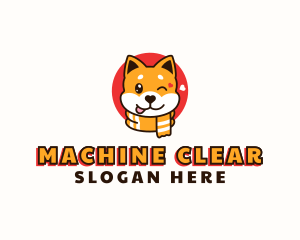 Shelter - Shiba Inu Dog logo design