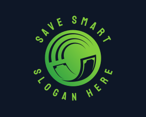 Save - Currency Money Bill logo design