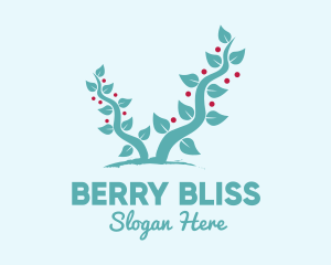 Forest Berry Tree logo design