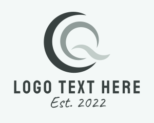 Letter Q - Fashion Styling Letter Q logo design