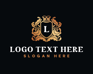 Elegant - Regal Wreath Crown logo design