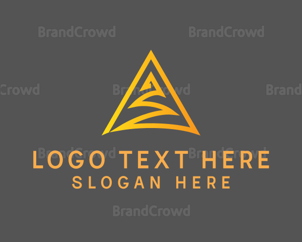 Professional Zig Zag Arrow Logo