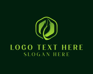 Nature - Natural Leaf Environment logo design