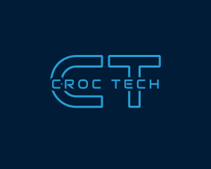 Cyber Tech Programming logo design