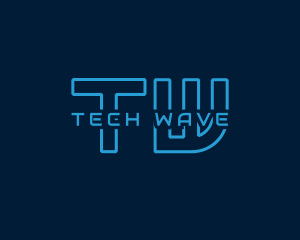 Cyber Tech Programming logo design