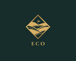 Sporting Event - Luxury Gold Golf logo design