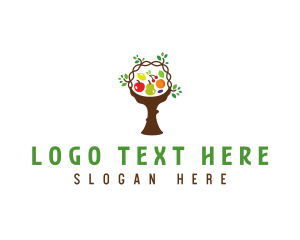 Tree Fruit Basket Logo