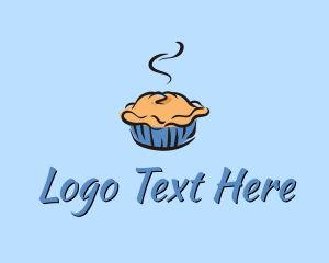 Muffin - Hot Pie Bakery logo design