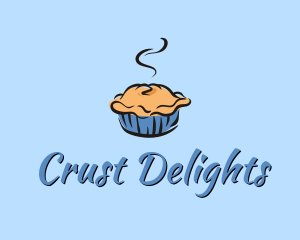 Crust - Hot Pie Bakery logo design