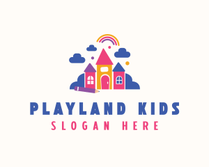 Educational Kindergarten Daycare  logo design